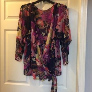 Lane Bryant multicolor blouse 26/28
